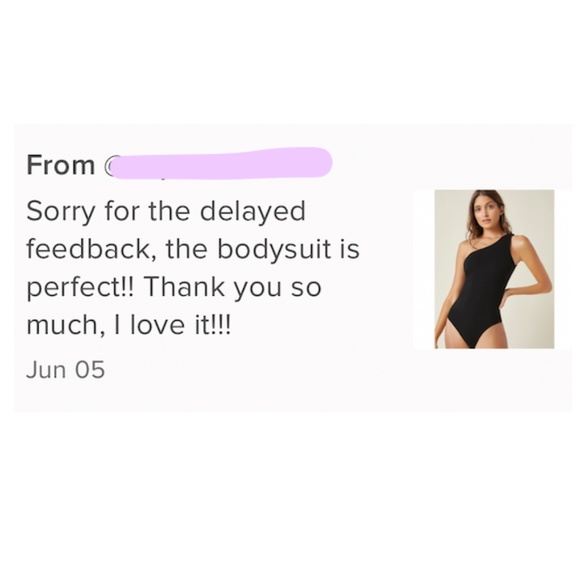 One Shoulder White Bodysuit - Picture 6 of 9